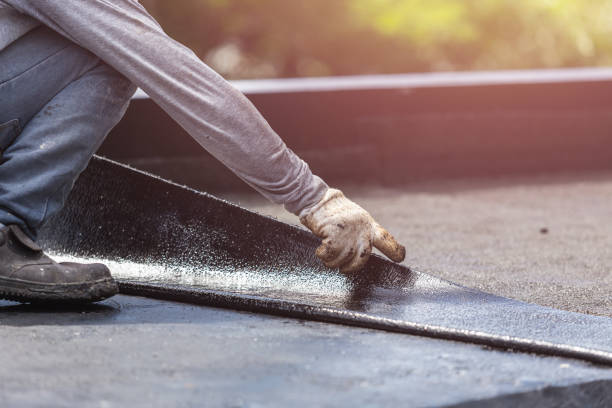 Professional Exterior Waterproofing technician working in Ionia, NY